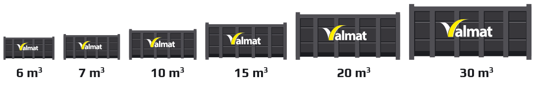 Location de bennes de 6 à 30 m3 dans le 82 et à Toulouse - Valmat Recyclage